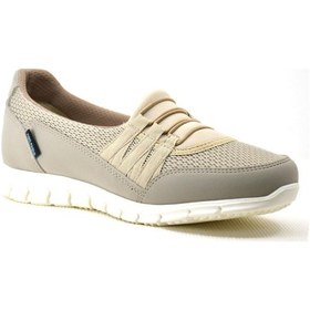 Resim King Paolo Z6104 Krakers Babet - Bej - Kadın Ayakkabı Bej 