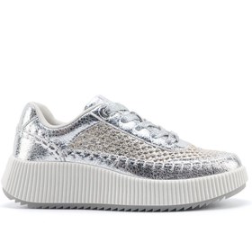 Resim Nine West SAMPINA 5FX Gümüş Kadın Sneaker 
