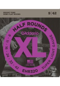 Resim D'addario Ehr320 Elektro Gitar Tel Seti Super Light - 09-42 