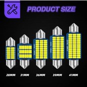 Resim Novahub Uhuaseng 2 Adet C5w Kırmızı Mavi Pembe Sıcak Beyaz C10w Led T10 W5w Ba9s 36mm 2 Adet Işıklık Kiti Diğerleri 