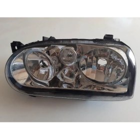Resim Otoco Volkswagen Golf- 3- 92/98 Far Lambası Sol Manuel/elektrikli/sissiz/şeffaf Cam (H1/h1) (Ayfar) 1H6941017 
