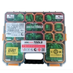 Resim ARIK PDR TOOLS 200 Parça Boyasız Göçükonarım Denbox Seti 