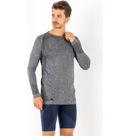 Resim Miofit Erkek Active Wear Uzun Kollu Spor Tişört 