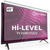 Resim Best Ekran Hi-Level Uyumlu 49" Inc 123 Ekran Tv Ekran Koruyucu 