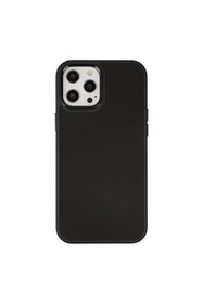 Resim artlab Art İphone 12 Pro Max Kılıf Asya Deri Silikon - Siyah Lab 