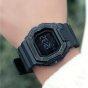 Resim Hanyang Siyah Relogio Smael Erkekler Çok Fonksiyonlu Dijital Spor Izle Geri Sayım Erkek Ordu Askeri Saat LED Kol Saatleri Moda Erkek Relógios (Yurt Dışından) 