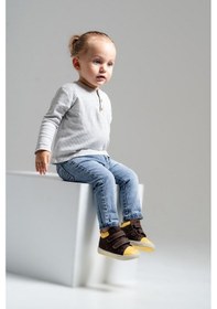 Resim Mnpc Erkek Çocuk Kahve Hakiki Deri Suya Dayanıklı Anatomik İlk Adım Bot 25k1b1102297 Kahve 