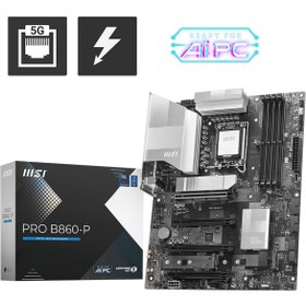 Resim MB PRO B860-P SOKET 1851 DDR5 8600MHZ(OC) 3xM.2 1x TB4 HDMI DISPLAY 5G LAN ATX 