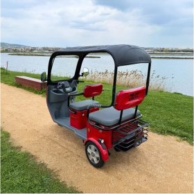 Resim Volta Vm5 Neo Elektrikli 3 Tekerlekli Moped 72V 20Ah Batarya ve 150 kg Taşıma Kapasitesi 
