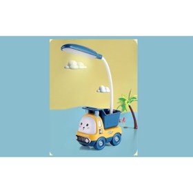 Resim hediyeconcepti Sevimli Mini Karikatür Kamyon Gece Ve Masa Lambası 