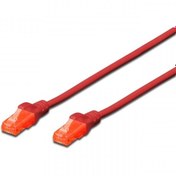 Resim DIGITUS 2m CAT6 Utp DK-1617-020/R Kırmızı Pa ch Kablo 
