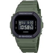 Resim Casio G-shock Dw-5610uu-3dr Haki Renk 20 Atm Su Geçirmez Yeni Analog Dijital Erkek Kol Saati Siyah 