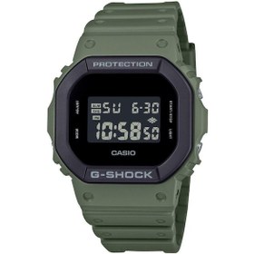 Resim Casio G-shock Dw-5610uu-3dr Haki Renk 20 Atm Su Geçirmez Yeni Analog Dijital Erkek Kol Saati Siyah 