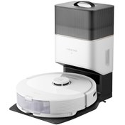 Resim Q8 Max Plus Çöp İstasyonlu Beyaz Akıllı Robot Süpürge Roborock