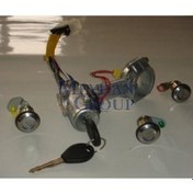Resim 1994-1996 Nissan Sunny N14 Kontak Kilit Seti 3lü Kontak-kapı-bagaj 5kapı Adet Tst1271 