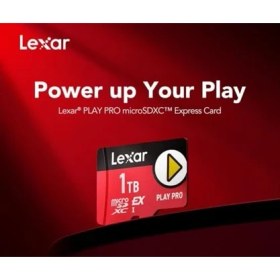 Resim Lexar Kart Microsd Express 7.1 Play Pro 512 Go R900/W600 