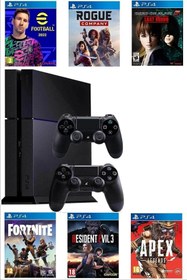 Resim Sony Playstation 4 Standart Kasa 1tb +yenilenmiş + 2. Ps4 Kol + 10 Dijital Oyun 