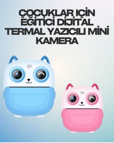 Resim AyrStore Termal Yazıcılı Dijital Kamera – Usb Şarjlı, Hd Video Destekli 