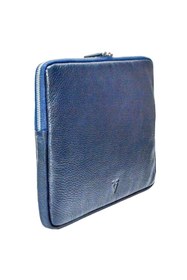 Resim Rich Smith ® Gerçek Deri Laptop Askılı Clutch Çanta / 6218 Lacivert (arsel Parlak) 