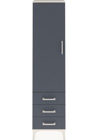 Resim Arges Dolap 4 Raflı 3 Çekmeceli Tek Kapaklı 44x30x182 Aytaşı-... Aytaşı 