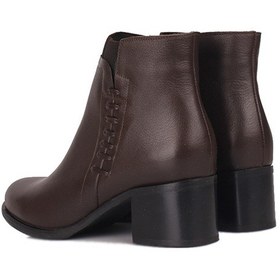 Resim Fitbas 6767 232 Kadın Kahverengi Büyük & Küçük Numara Bot 