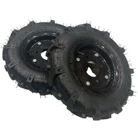 Resim Abm 400x8 Çapa Makinesi Tekerlek Takımı Aks Hariç 