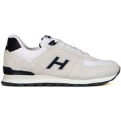 Resim Hammer Jack Hakiki Deri Kirli Beyaz-Lacivert Erkek Spor Ayakkabı - 544096965 