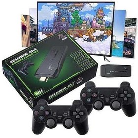 Resim Bosphorusboutique Vkemall Tv Sahip Retro Oyun Kontrolcüye Konsolu, Klasik Kablosuz İki İçin Dahili 4k 2.4g Zs 