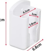 Resim Willowhaven Ev Tipi Klima Kumanda Askısı: Kumandanız Ve Telefonunuz Şarj 