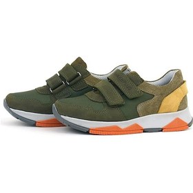 Resim Ortopedikal 3880 Rakerplus % 100 Deri Kahverengi Çocuk Sneakers Spor Ayakkabı Cırtlı 
