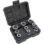 Resim Titi 5547 1/2" Torx Lokma Anahtar Seti 9 Parça 