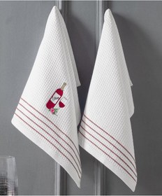 Resim Schafer Home Wine 2 Li Kurulama Bezi 40x60 Cm-beyaz 23.5 x 7 CM 