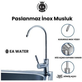 Resim Water Organic Water Organic Paslanmaz Lüks Su Arıtma Cihazı Musluğu 