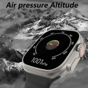 Resim 49MM Akıllı Saat ve Bluetooth Kulaklık, Uyumlu ve Şık Tasarım 
