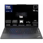Resim Lenovo ThinkPad E16 Gen 2 21MA008YTX-030 Ultra 5 125U 40 GB 512 GB + 512 GB SSD 16" Dos Dizüstü Bilgisayar 