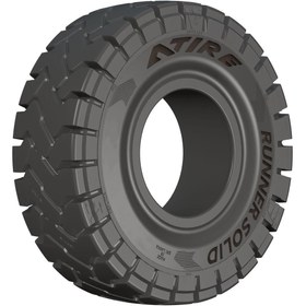 Resim ATİRE 15x4.5-8 (125/75-8) Runner Solid Segmanlı Dolgu Forklift Lastiği 