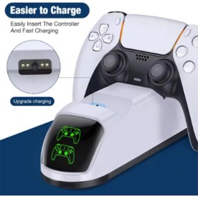 Resim Hayat Store Ps5 Dualsense Şarj Istasyonu Playstation 5 Uyumlu Charging Station 