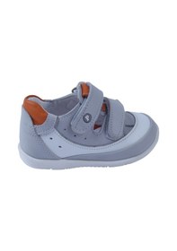 Resim Angelokids Perlina 01105 Deri Ortopedik Destekli Ilk Adım Ayakkabısı 19-21 (416910949) Gri 