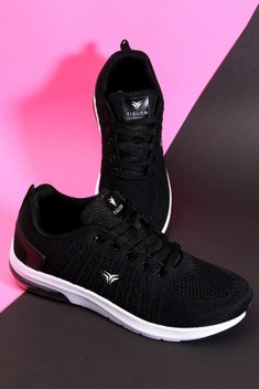 Tiglon Kadın Siyah Spor Ayakkabı