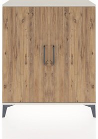 Resim Arges Şifonyer Tek Raflı 2 Kapaklı 88x30x106 Aytaşı-çam Aytaşı 