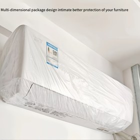 Resim 1 adet 3.1 metre x 238.76 cm Şeffaf Esnek Toz Örtüsü Koltuk & Masa için, Dayanıklı Plastik Dış Mekan Mobilya Koruyucu, Tüm Sezonlar için Veranda & Avlu, Koltuk Toz Örtüsü | Koruyucu Toz Örtüsü | Güvenli Uyumlu Kapak 
