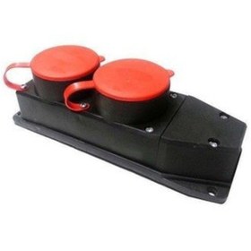 Resim Mutlusan 2 Li Trifaze Sanayi Tipi Kauçuk Priz 