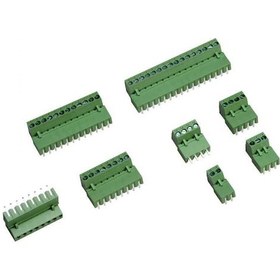 Resim 3 Pin 5.08Mm Dişi Geçmeli Yeşil Klemens 