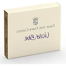 Resim 6'lı Violet Dolma Kalem Kartuşu, Kaliteli Yazım İçin 124-Pembe 