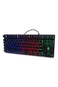 Resim Dexim KBL-088 LED Kablolu Oyuncu Klavyesi 