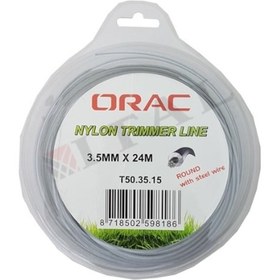 Resim Orac Misina Yuvarlak Telli 3.50mm 24mt 
