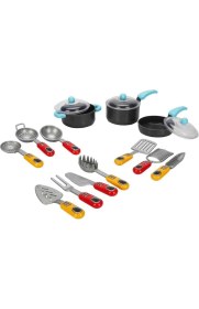 Resim Kaia Life Little Chef Mutfak Gereçleri Oyun Seti 16 Parça 