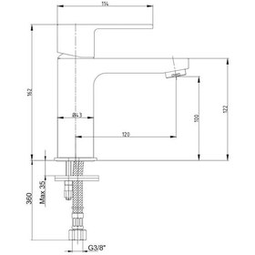 Resim Eca Nita Lavabo Bataryası 102188034 