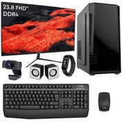 Resim TURBOX Tx5399 i3 6100 8GB DDR4 512GB M.2 NVMe SSD 23.8 inç FHD Monitör Masaüstü Ofis Bilgisayarı 