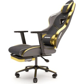 Resim Warrior Aragorn Kumaş Oyuncu Koltuğu - Gold - Ayak Uzatmalı Bilgisayar Sandalyesi - 1598B1201 